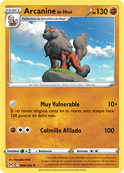 Arcanine de Hisui