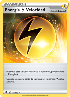 Energía { Lightning } Velocidad