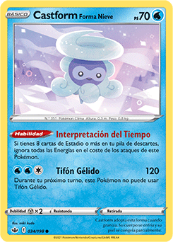 Castform Forma Nieve