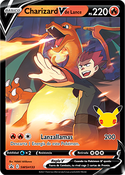 Charizard V de Lance