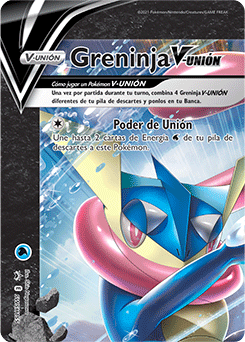 Greninja V-UNIÓN Superior izquierda