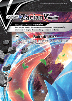 Zacian V-UNIÓN Superior izquierda