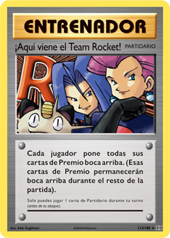 ¡Aquí viene el Team Rocket!