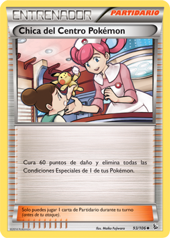 Chica del Centro Pokémon