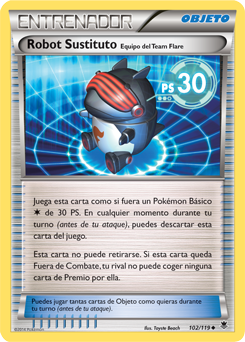 Robot Sustituto Equipo del Team Flare