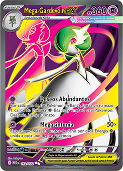 Mega-Gardevoir ex | Megaevolución | Base de datos de cartas de JCC