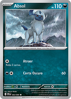 Absol | Llamaradas Fantasmales | Base de datos de cartas de JCC