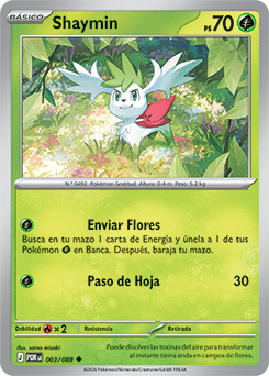 Shaymin | XY—Cartas de promoción | Base de datos de cartas de JCC