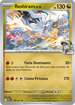 Reshiram de N