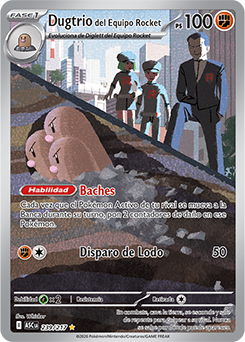 Dugtrio del Equipo Rocket