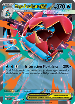 Mega-Feraligatr ex | Ascenso Heroico | Base de datos de cartas de JCC