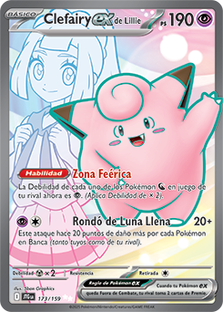 Clefairy ex de Lillie