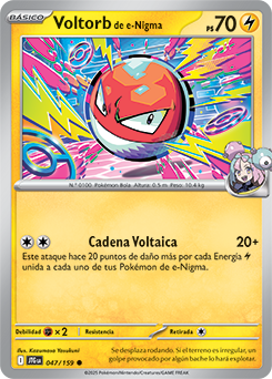 Voltorb de e-Nigma