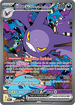 Crobat ex del Equipo Rocket | Rivales Predestinados | Base de datos de ...