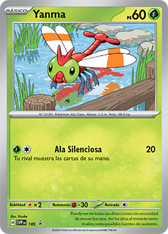 Yanma | Escarlata y Púrpura-Cartas promo | Base de datos de cartas de JCC