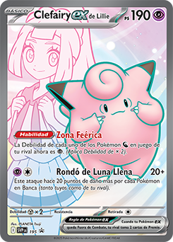 Clefairy ex de Lillie