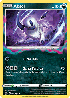 Absol | Cenit Supremo | Base de datos de cartas de JCC