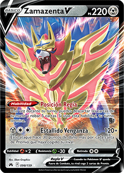 海外ポケカ スペイン語 Cenit Supremo zamazenta Zamazenta V | Cenit Supremo | Base de datos de cartas de JCC