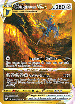 Dialga Origen V-ASTRO | Cenit Supremo Galería de Galar | Base de