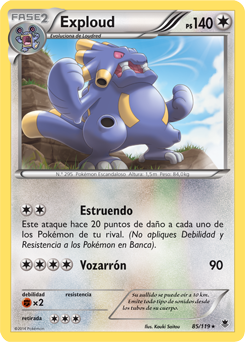 Exploud | Pokédex