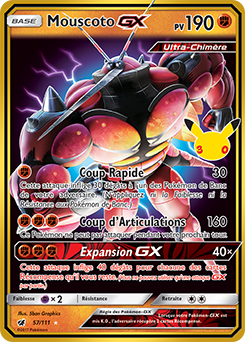 Mouscoto GX · Pokémon 30th Celebration · Collection Classique 13/30, version française