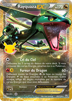Rayquaza-EX · Pokémon 30th Celebration · Collection Classique 16/30, version française