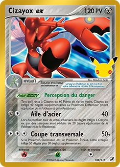 Cizayox ex · Pokémon 30th Celebration · Collection Classique 25/30, version française