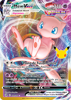 Mew-VMAX · Pokémon 30th Celebration · Collection Classique 26/30, version française