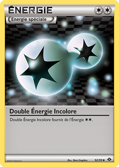 Double Énergie Incolore