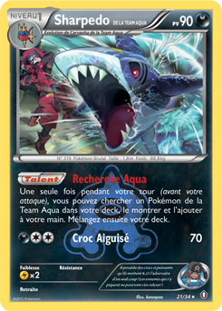 Sharpedo de la Team Aqua