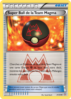 Super Ball de la Team Magma