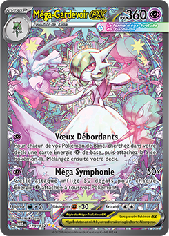 Carte officielle Méga-Gardevoir-ex