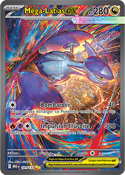 Carte officielle Méga-Latias-ex