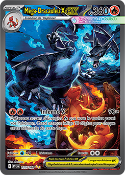 Carte officielle Méga-Dracaufeu X-ex