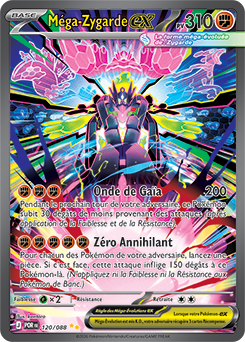 Carte officielle Méga-Zygarde-ex