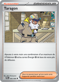 Carte française Supporter Taragon ME03, numéro 85/88