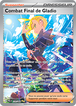Carte officielle Combat Final de Gladio
