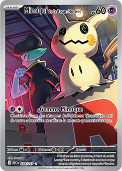 Card Collection – Mimiqui SVP075 Art Rare (AR) – Carte Pokémon Écarlate Et Violet Promo – Neuve Et Sous Sleeve Top-Loader