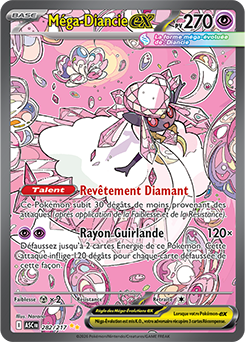 Carte officielle Méga-Diancie-ex