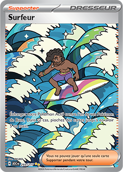 Carte officielle Surfeur