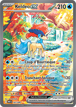 Carte officielle Keldeo-ex