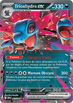 Carte Pokémon Trioxhydre-ex 119/191 Étincelles Déferlantes Fr - Collection