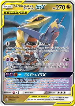 Carchacrok et Giratina-GX