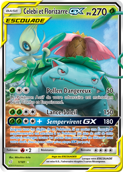 Celebi et Florizarre-GX