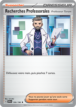 Recherches Professorales (Professeur Turum)