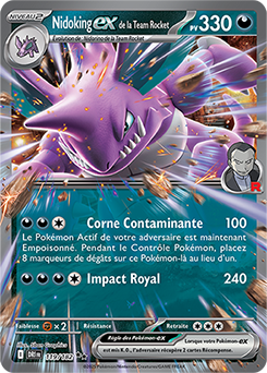 Nidoking-ex de la Team Rocket