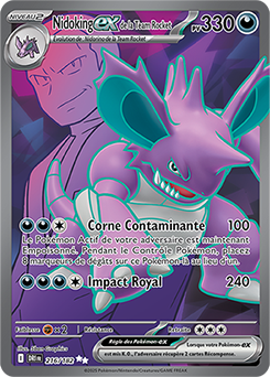 Nidoking-ex de la Team Rocket
