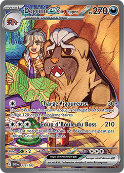 Carte officielle Dogrino-ex de Pepper