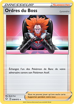 Ordres du Boss (Lysandre)