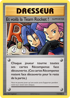 Et voilà la Team Rocket !